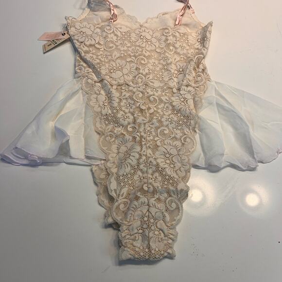 HAH Maid to Wear Bodysuit in Blanc NWT XS - Picture 6 of 6